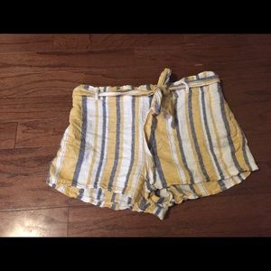 Striped shorts